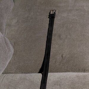 Men's Mezlan Black Leather Belt